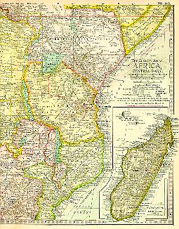 1897 Africa map